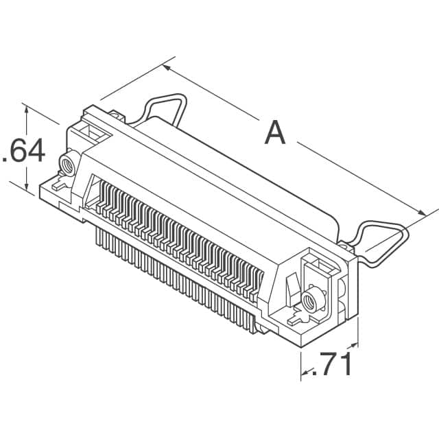 555149-1 TE Connectivity AMP Connectors  Connettori Centronics